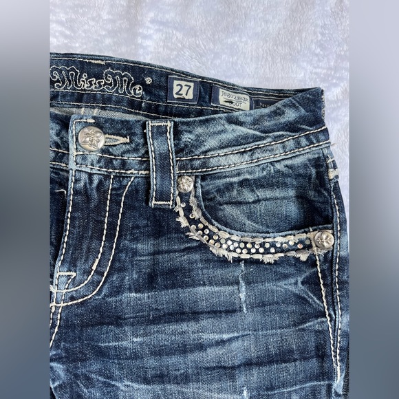 MISS ME bootcut Jeans - Picture 3 of 7